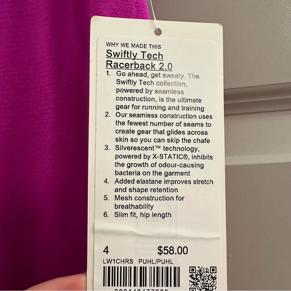 Lululemon Swiftly Tech Racerback 2.0 - Picture 4 of 4
